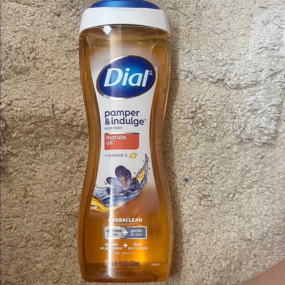 Seven Dials Body Wash with Marula Oil - Gold and Blue